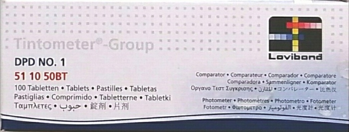 DPD 1 freie Chlortabletten, Packung (Blister) 100 Stück