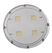 Wasserdichte Beleuchtung CoolLight 50 W, Edelstahl, Durchmesser 200 mm