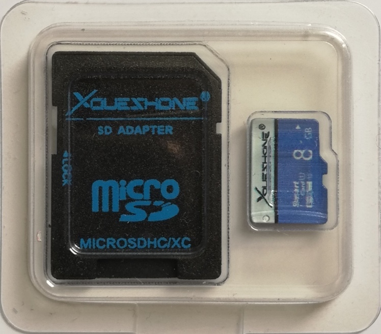 Micro SD data card