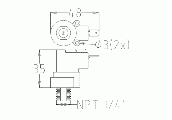 Elektropneumatischer Umschalter