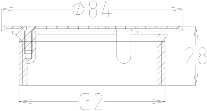 SLIM-Saugung mit Direktanschluss an Saug-Kniestück