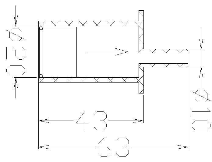 Bezpečnostní tlakový ventil 20 mm