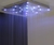 SLIM Erlebnisduschen mit LED-RGB-Beleuchtung in Edelstahl poliert
